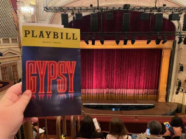 Majestic Theatre, section: Front Mezzanine C, row: E, seat: 101
