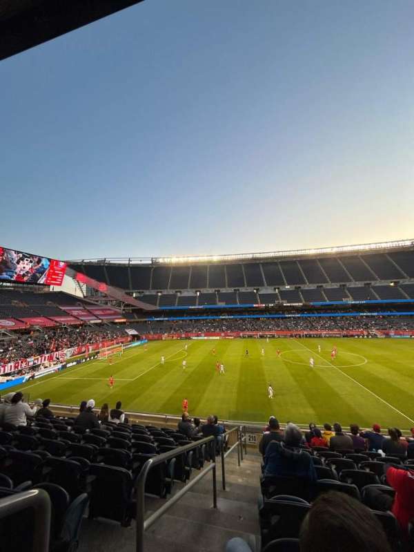 Soldier Field, section: 210, row: 10, seat: 1