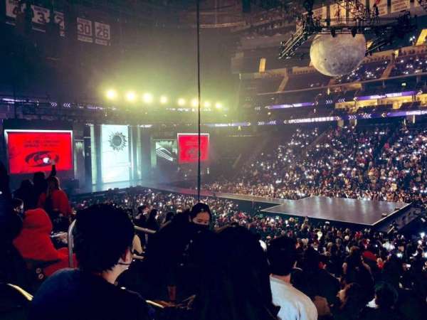 Prudential Center, section: 20, row: 17, seat: 14