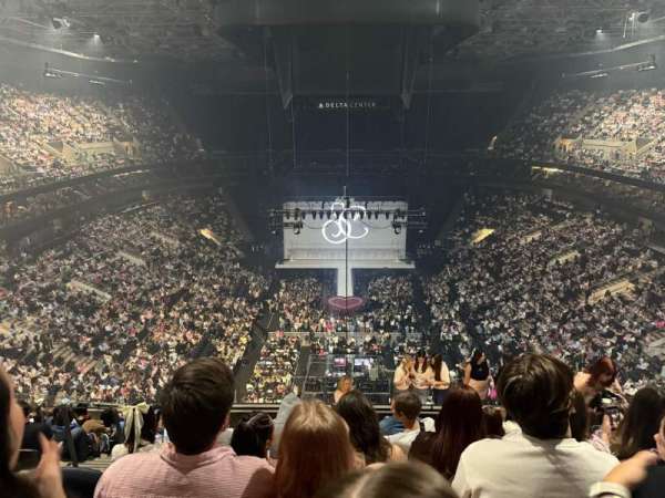 Delta Center, section: 102, row: 13, seat: 6