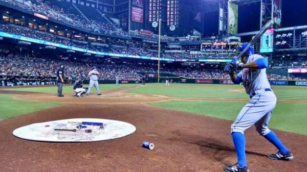 Chase Field, section: G, row: A