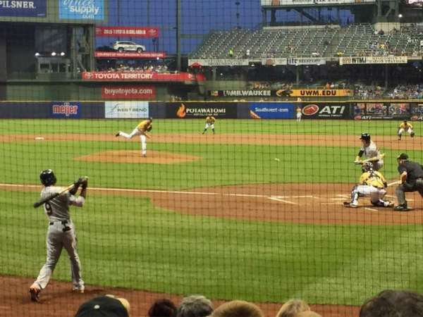 American Family Field, section: 119, row: 8, seat: 6