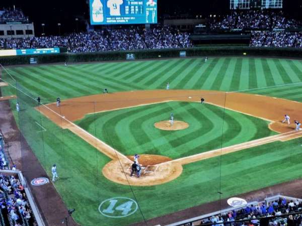 Wrigley Field, section: 319R, row: 4, seat: 7