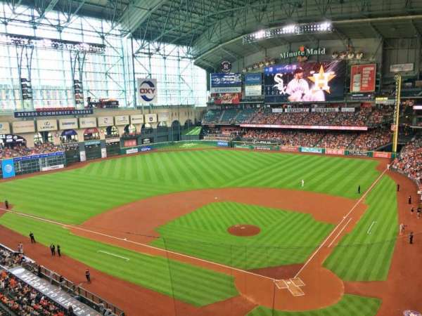 Daikin Park, section: 317, row: 1, seat: 7