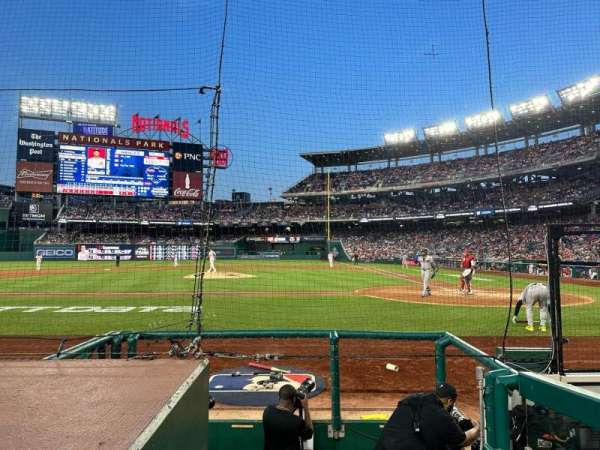Nationals Park, section: 118, row: D, seat: 7