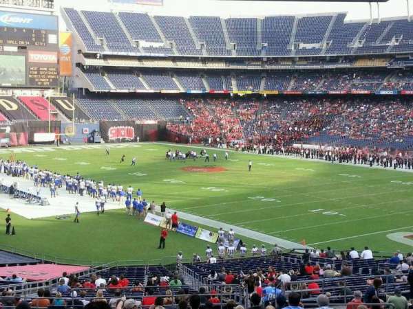 San Diego Stadium, section: P15, row: 21, seat: 5
