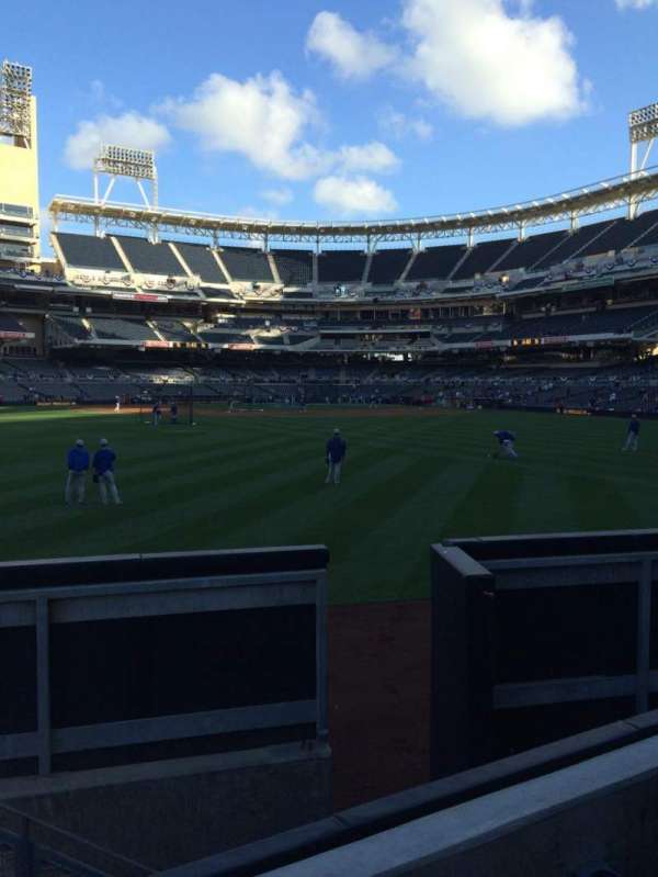 Petco Park, section: 134, row: 3, seat: 6