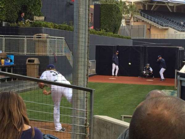 Petco Park, section: 134, row: 3, seat: 5