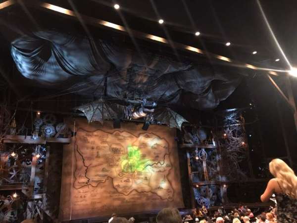 Gershwin Theatre, section: Orchestra L, row: Q, seat: 11