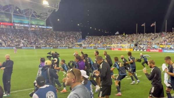 Subaru Park, section: 107, row: A, seat: 2