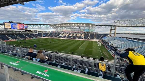 Subaru Park, section: 301, row: A, seat: 4