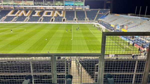 Subaru Park, section: 304, row: B, seat: 1