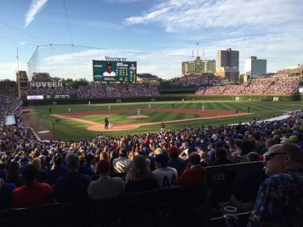 Wrigley Field, section: 220, row: 3, seat: 1