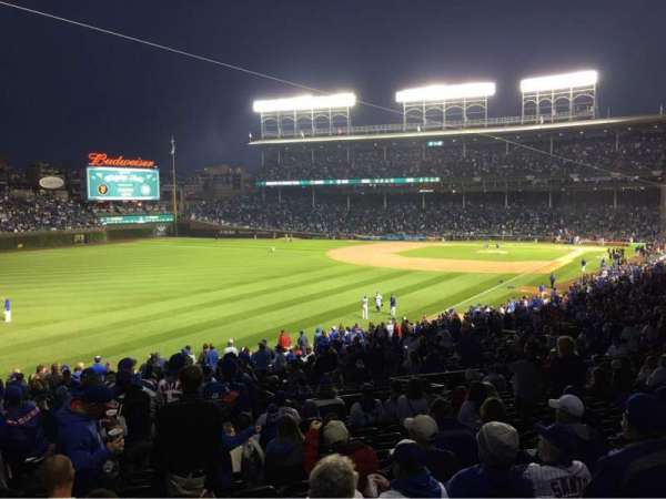 Wrigley Field, section: 203, row: 15, seat: 1