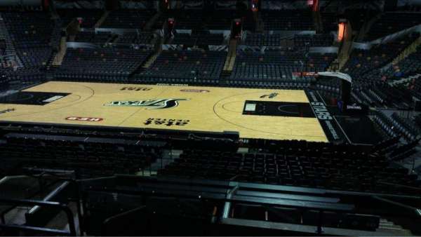 Frost Bank Center, section: 106, row: 28, seat: 10