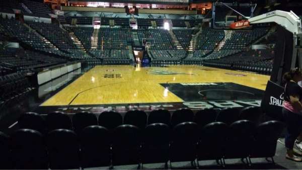Frost Bank Center, section: 128, row: 5, seat: 5