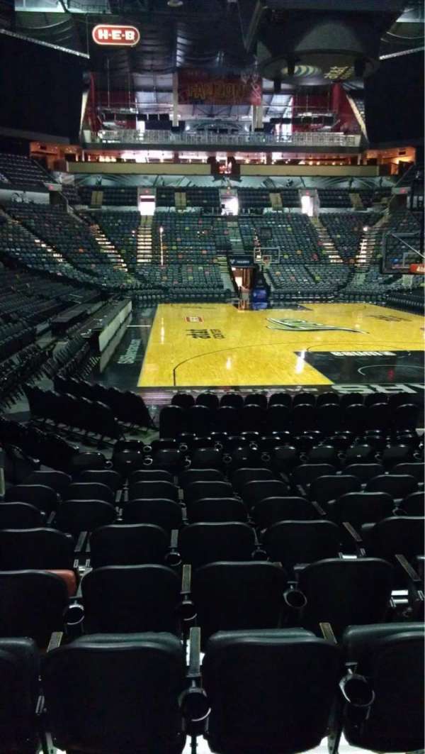 Frost Bank Center, section: 128, row: 12, seat: 4