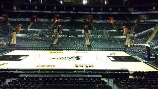 Frost Bank Center, section: 107, row: 18, seat: 11