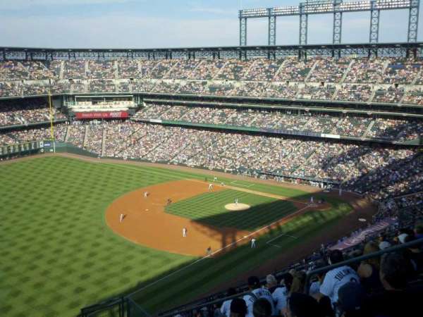 Coors Field, section: U346, row: 20, seat: 8