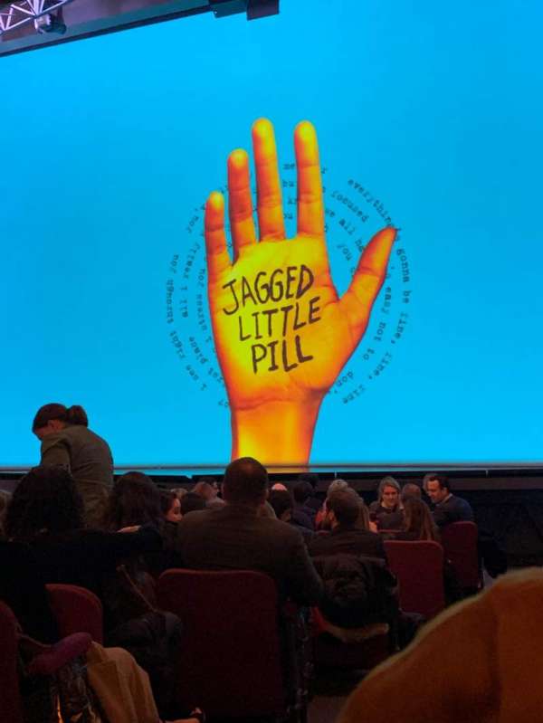 Broadhurst Theatre, section: Orchestra R, row: N, seat: 2