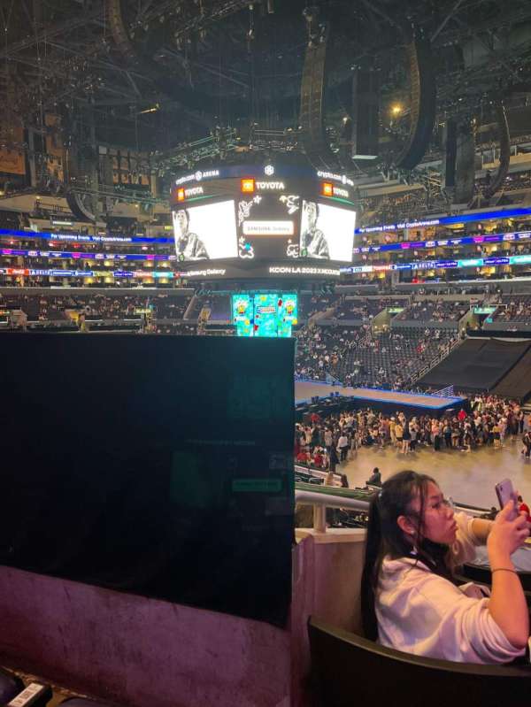 Crypto.com Arena, section: PR2, row: 7, seat: 9