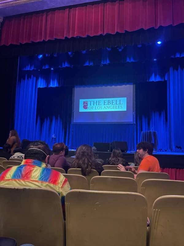 Wilshire Ebell Theatre, section: ORCH C, row: G, seat: 101