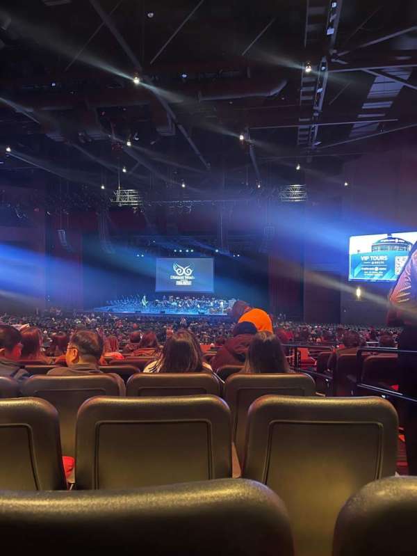 Peacock Theater, section: Loge Center Right, row: K, seat: 219