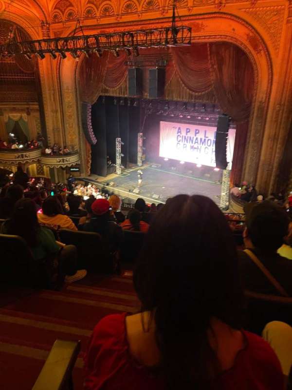 Orpheum Theatre, Los Angeles, section: Balcony RC, row: K, seat: 126