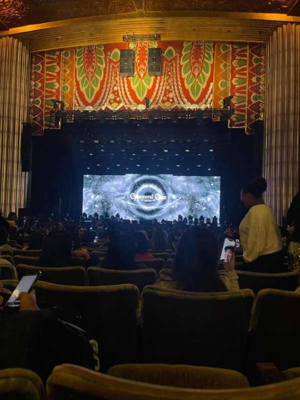 Paramount Theater, Oakland, section: Orchestra C, row: FF, seat: 116