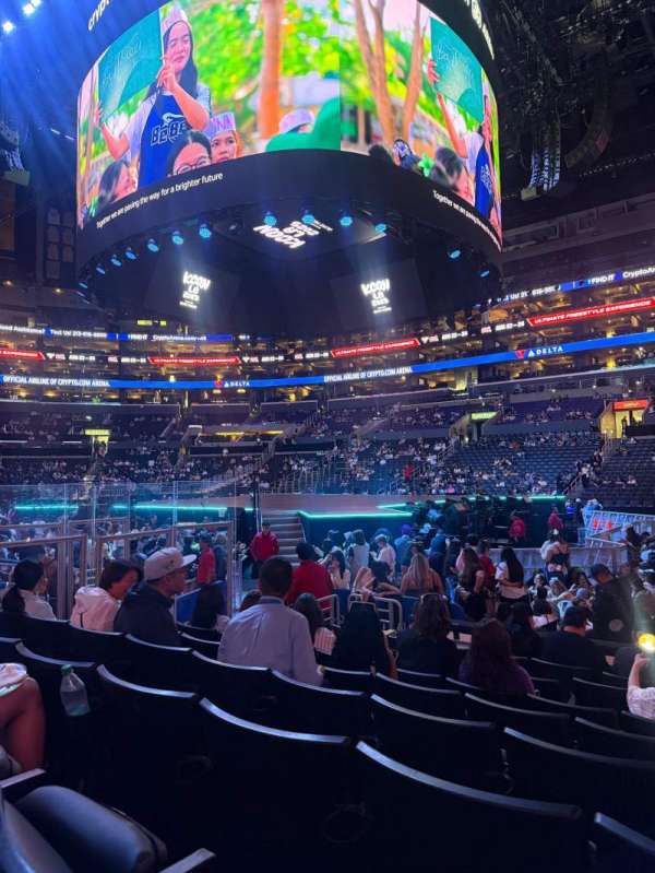 Crypto.com Arena, section: 119, row: 8, seat: 2