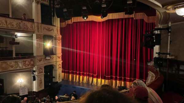 Garrick Theatre, section: Dress Circle, row: C, seat: 5
