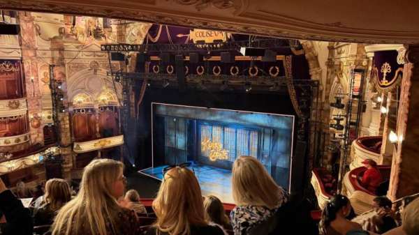 London Coliseum, section: Upper Circle, row: G, seat: 4