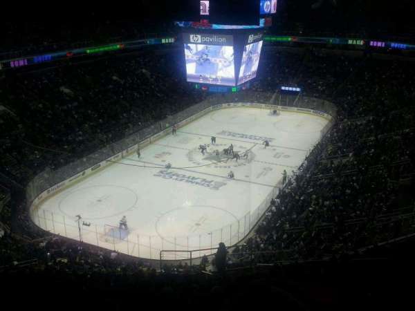 SAP Center, section: P21, row: 1, seat: 1