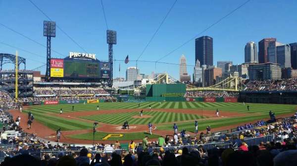 PNC Park, section: 115, row: R, seat: 17