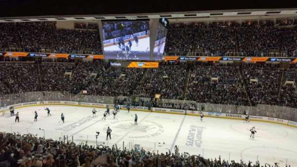 SAP Center, section: C10, row: 1