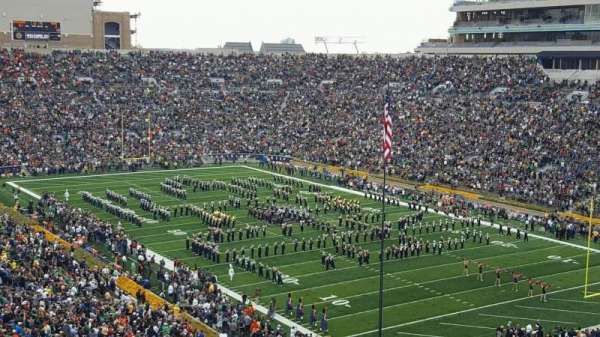 Notre Dame Stadium, section: 104, row: 24, seat: 19