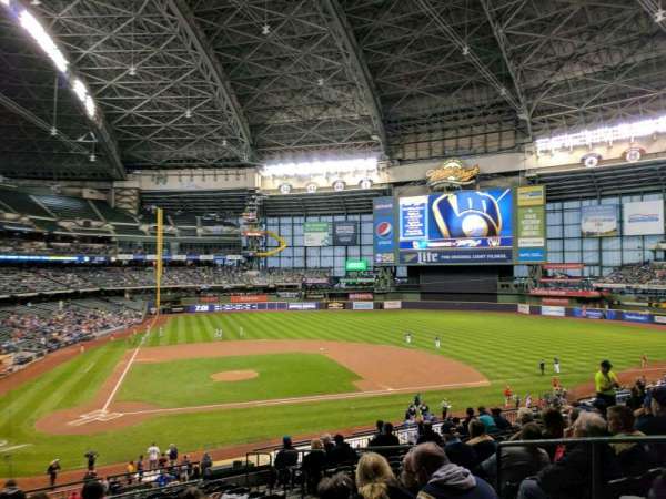 American Family Field, section: 215, row: 14, seat: 17