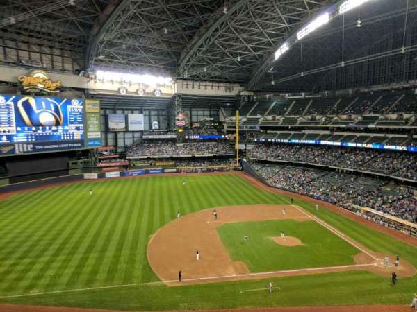 American Family Field, section: 430, row: 4, seat: 11