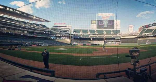 Target Field, section: 4, row: 5, seat: 8