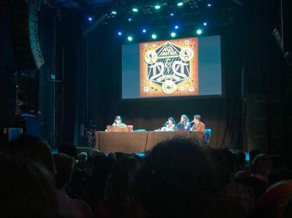 Gramercy Theatre, section: Floor, row: M, seat: 107