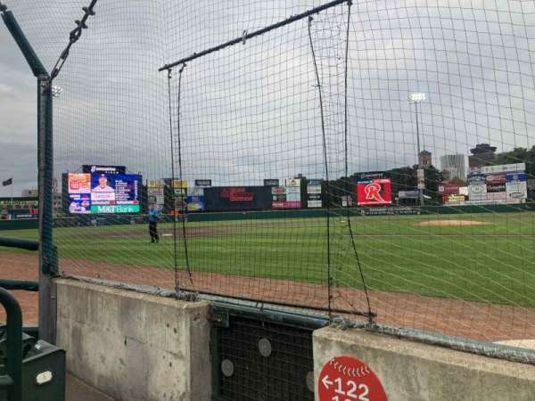 Innovative Field, section: 121, row: B, seat: 6