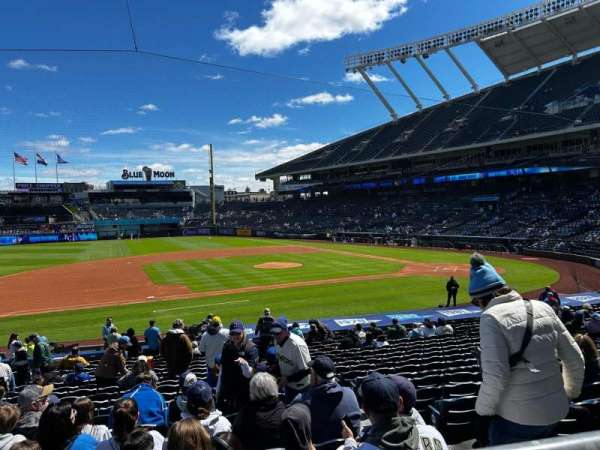Kauffman Stadium, section: 119, row: VWC, seat: 5