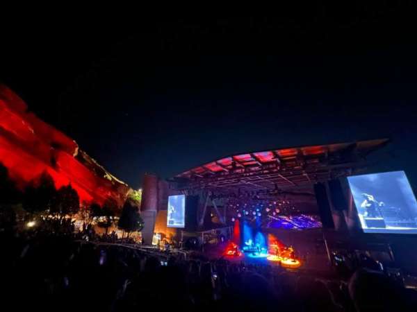 Red Rocks Amphitheatre, section: Center Right, row: 19