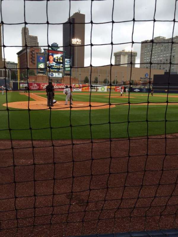 Fifth Third Field, section: 112, row: B, seat: 2
