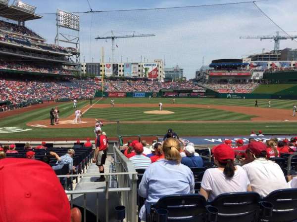 Nationals Park, section: 127, row: U, seat: 5