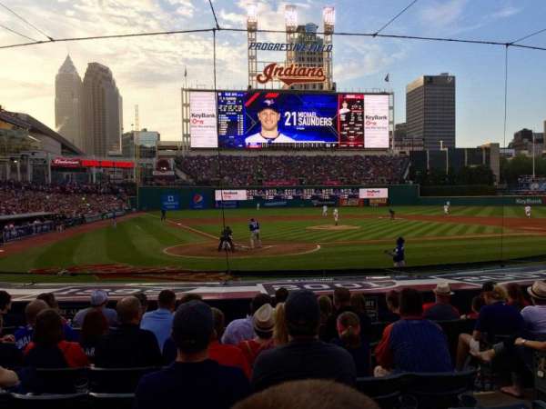 Progressive Field, section: 151, row: N, seat: 4