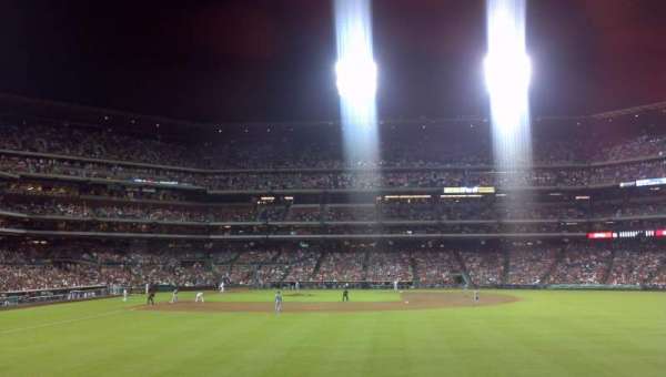 Citizens Bank Park, section: 104, row: 2, seat: 20