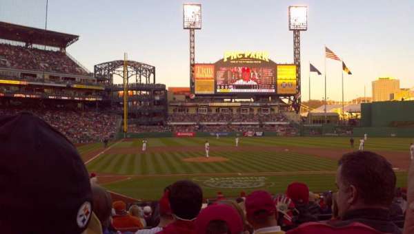 PNC Park, section: 113, row: F, seat: 7