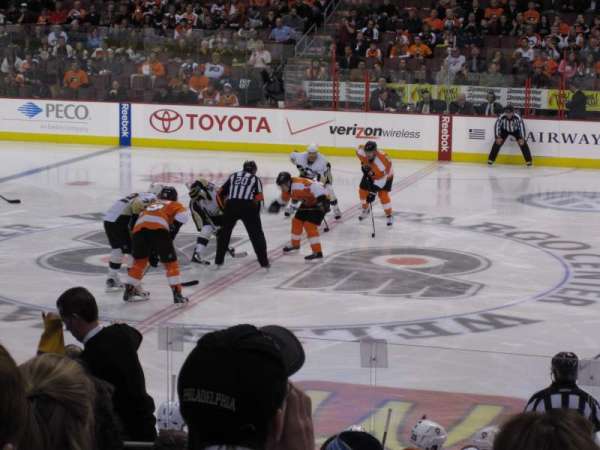 Xfinity Mobile Arena, section: 102, row: 13, seat: 5