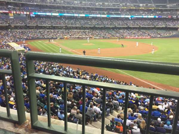 American Family Field, section: 208, row: 1, seat: 11